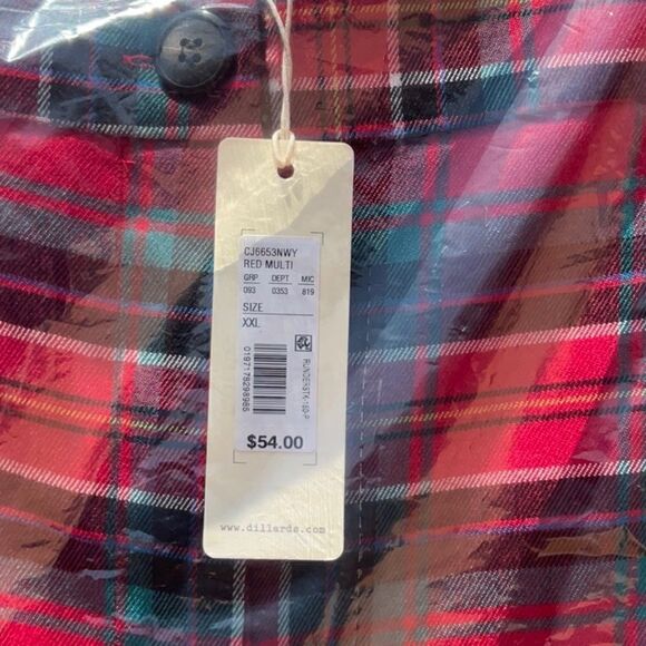 🔥 Copper Key High Rise Wide Leg Plaid Trousers, Size-XXL - Picture 7 of 10